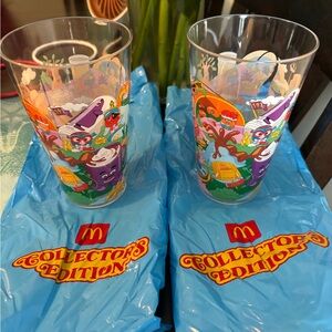 MCDONALDS COLLECTORS EDITION CUPS (2)